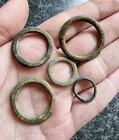 Celtic Ring Proto Money Ancient Currency Bronze Antique Metal Detecting Find 13