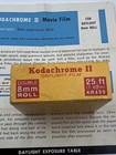 Nos Vintage Kodachrome Ii Movie Film Dbl Mag Daylight 25 Ft Expired Aug 1965