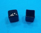 10 Black Billiard Pool Cue Chalk Cup Holders For Pocket Chalkers