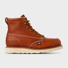 Men s Thorogood 6  Steel Toe Moc Toe Work Boots Made In Usa Free Ship