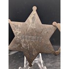 Vintage Sheriff   U s  Deputy Marshal Badges     Star Style     Set Of 2