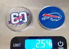 Buffalo Bills Mafia Family 6-pack 3 Blue Tokens Medals  3 60th Anniversary Coins