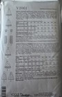 New Vogue Special Design Vintage 1954 Reissue Evening Bridal Dress Pattern V2061