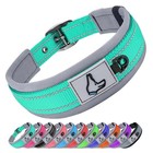 Adjustable Reflective Dog Collars For Small Medium Large Dogs Wide Pet Collars
