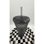 Starbucks 24 Oz Iridescent Grey Studded Venti Tumbler With Straw