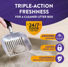  3 Pack  Arm   Hammer Slide Easy Clean-up Clumping Cat Litter  Scented  14 Lbs
