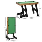 40   Mini Pool Table Set Tabletop Billiards Game  Fun For Whole Family  Man Cave
