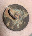 War Of 1812 Us Regiment Of Riflemen Button Script Rr Alberts Rf2 Dug 1pc Coat C4