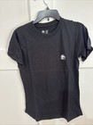 New - Taco Bell Employee Work Uniform T-shirt Short Sleeve Women   s Xs Black