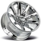 20x10  Off Road Monster Wheels M25 Chrome Rims  4 Pcs 