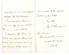 John Brunner  1st Baronet Signed Letter 1890   Autograph Chemical Industrialist
