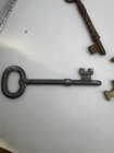 Authentic Antique Skeleton Keys Lot Vintage Brass  Up To 5   Large 