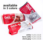 Das Air-hardening Modeling Clay  2 2 Lb  Block  White Color  387500 