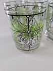 Vtg Georges Briard Rocks Glass Set Hanging Plant Design Unsigned  Lot Of 5