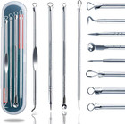 Blackhead Remover Pimple Comedone Extractor Tool Acne Removal Kit For Nose Face