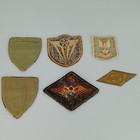Wwii Us Army Air Forces Patch Lot     Shield Insignia  Aviation Wings Patches