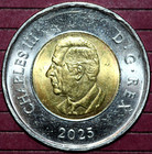 Canada 2025 Toonie Two Dollars Charles Iii tomb Of The Unknown Soldier 28mm v 