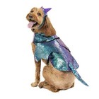 Vibrant Life Dragon Halloween Dog Costume Size M Blue purple Dress Up Summerween