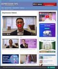Depression Tips Website Business For Sale  Ready-to-launch Free Installation