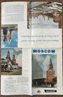 Vintage 1960s Intourist Moscow Ussr Soviet Tourist Guide Booklet