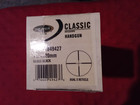 Weaver Classic Handgun Scope 1 1 2-4x20 Gloss Black Dual X Reticle Model 849427