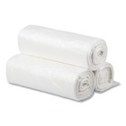 Inteplast Group Commercial Can Liners  Perforated Roll  10gal  24 X 24  Natural 