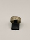 Rare Amazigh Berber Handmade Antique Silvered Ring     Authentic Moroccan Jewelry 