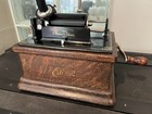 Edison Fireside Model-a W restored Cygnet  10 Horn   10 Cylinders