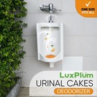 Urinal Screens Deodorizer 10 Pack Long-lastingorange Scent splash Control Urinal