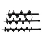 3-piece Auger Drill Bit Set  4   6   8  For Efficient Digging