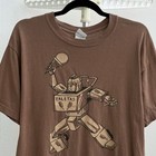 Vintage Paletas Mis Nopales Ice Cream Transformers Robot T-shirt