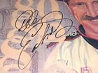 Dale Earnhardt Signed Sam Bass 5x Poster Hugh Autograph 