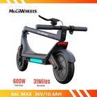 10  Tire 600w Adult Electric Scooter Long Range Folding E-scooter City Commuter