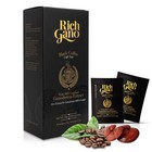 6 Boxes Rich Gano Gold Black Gourmet Premium Coffee Reishi Ganoderma Mushroom