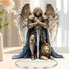 Archangel Michael Statue Religious Home Office Desktop Decor Father s Day Gift