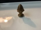 Vintage Antique Brass Lamp Light  Top Finial 2    Pinecone Style Screw On
