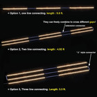 Under Cabinet Led Lighting Kit  6 Pcs Dimmable Led Strip Lights With Remote Cont