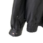 Vtg Leather Jacket Watershed William Barry Black Mens Size Large Vintage Rare