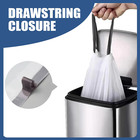 Drawstring 8 Gallon Trash Bags - Medium Trash Bags 8 Gallon Garbage Bags