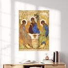 The Holy Trinity Jesus Christ Christian Bible God Wall Art Poster Print