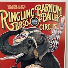 Vtg 1975 Ringling Bros Barnum   Bailey Circus Poster Portland Maine 200 Years