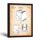 Apple Computer Patent Print  Canvas Print  Vintage Computer  Classroom Decor