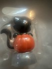 Solar Powered Dancing Toy Bobble Head Black Cat W pumpkin