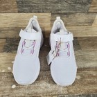 Adidas Racer Tr23 El Kids Shoes Sz 3 5 Road Running Athletic White Sneakers