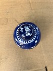 Chinese Blue White Prunus Porcelain Lidded Ginger Jar Double Circle Blue Ring 5 