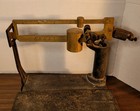 Antique Buffalo Scale Co  Cast Iron Platform Scale 15inl  10inw  10inh Not Tested 