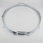 1 Pc Die Cast 14  Snare Drum Hoop 10 Lug   Hole Chrome Finish Bottom Snare Side