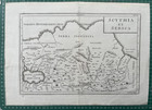1755 Antique Map  Scythia Et Serica  Caspian   Sea Of China By W h  Toms