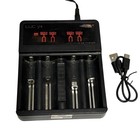 Efest Luc V4 Lcd Universal Charger W  Battery   Power Supply