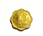 1971 India 10 Paise Proof Unc Coin